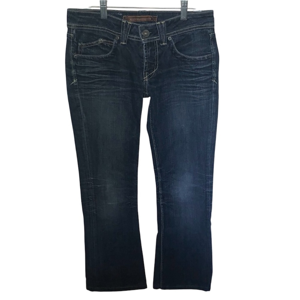 YANUK Nirvana Jeans Embroidered Blue Jeans Womens Size 26